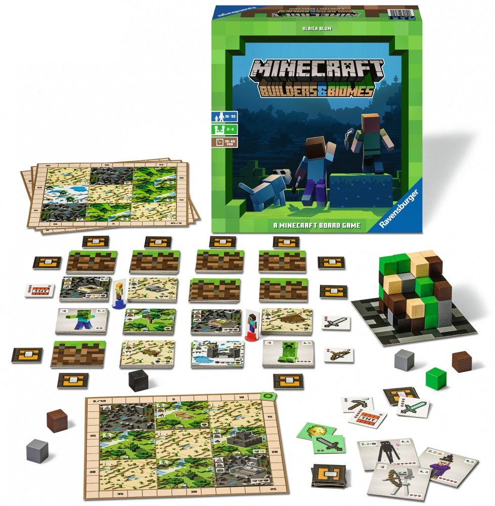 Jeu de société minecraft builders & biomes.
