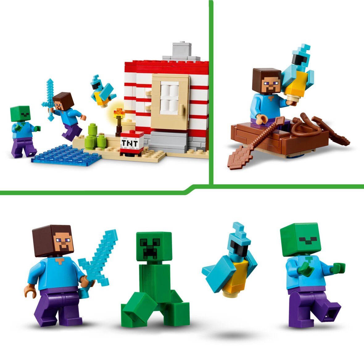 LEGO® Minecraft® – La Maison en TNT de la Jungle (21275)