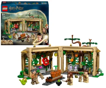 Le-chateau-de-poudlard-le-cours-de-Botanique-LEGO