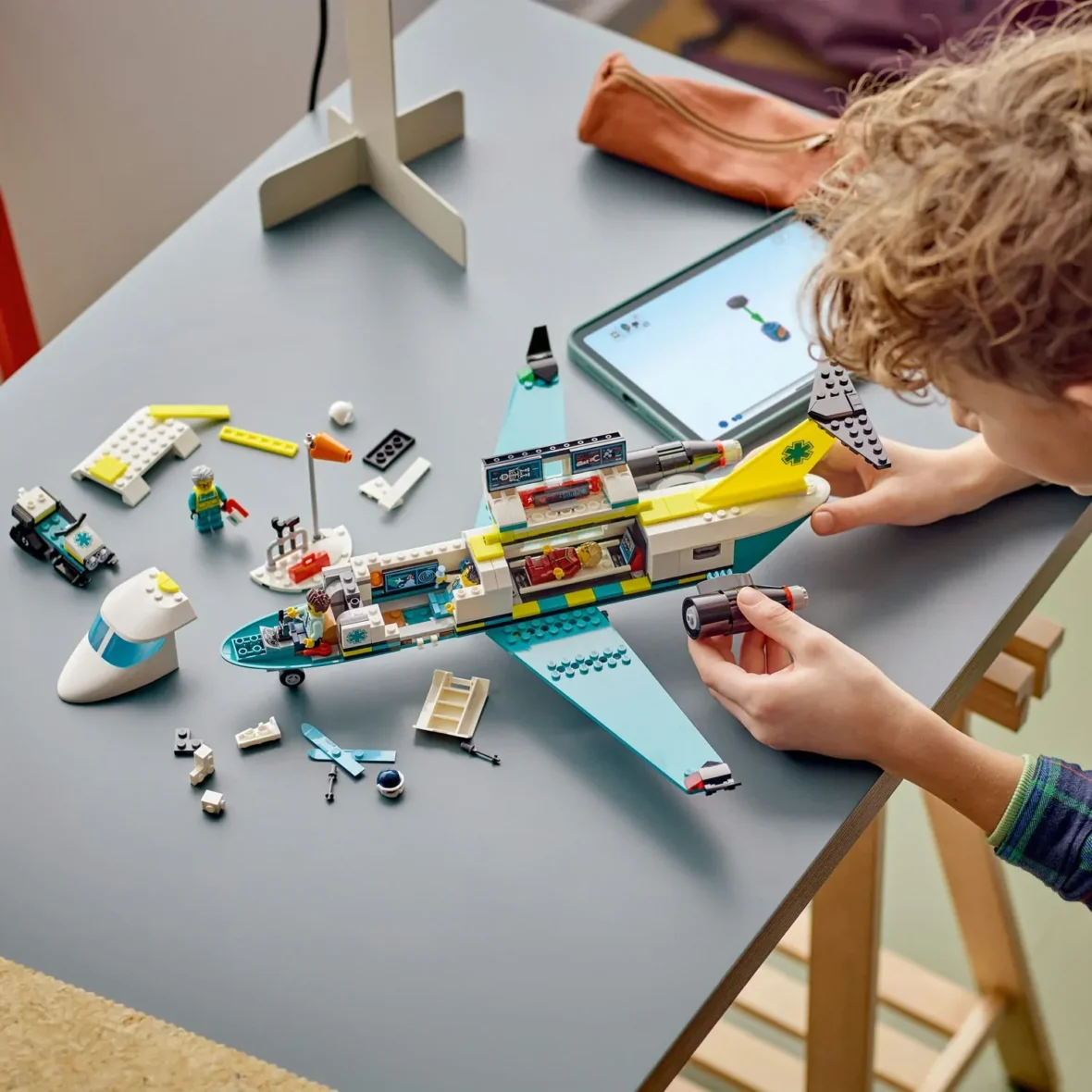 Lego city 60465 – l’ambulance de secours aerienne…..