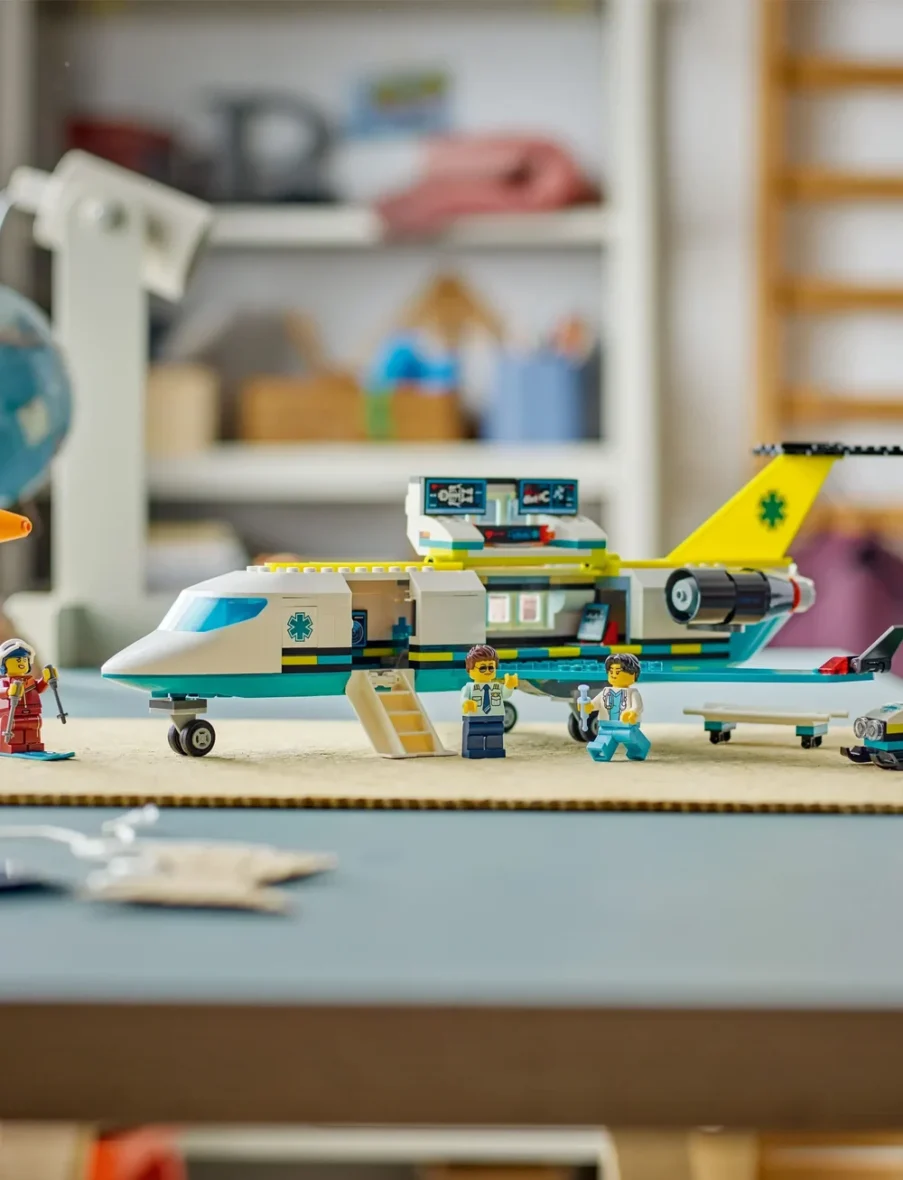 Lego city 60465 – l’ambulance de secours aerienne.
