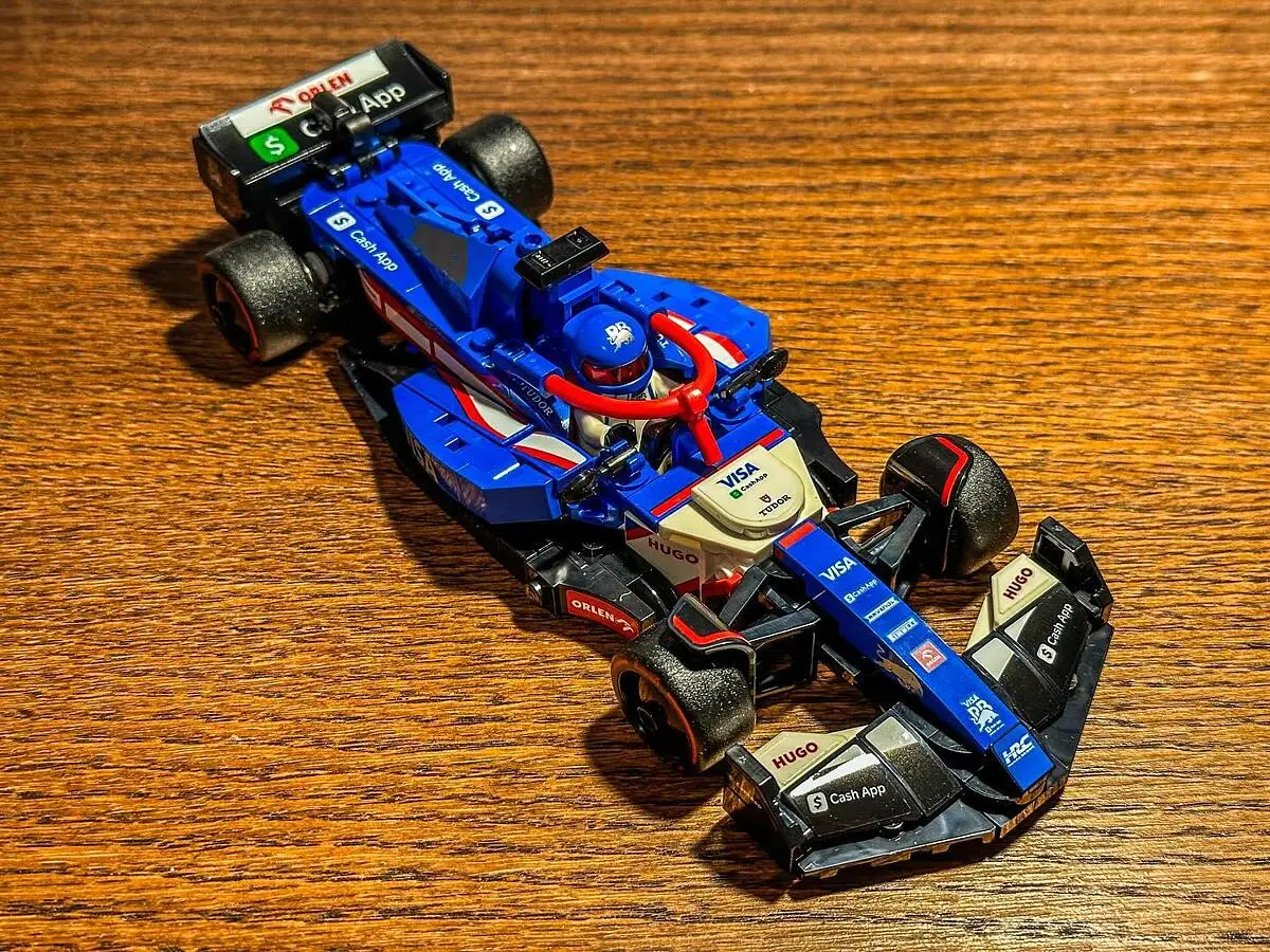 Lego speed champions 77246 – voiture f1 visa cash.