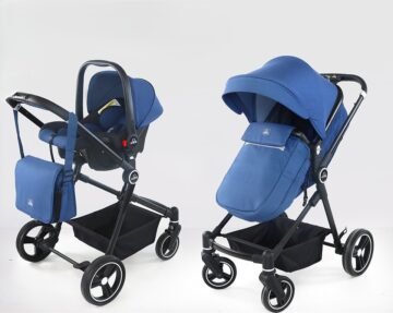 Poussette-DUO-AMELIA-bleu-Prima