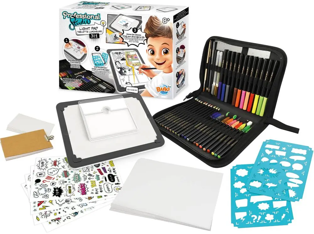 Tablette lumineuse 3en1- Buki