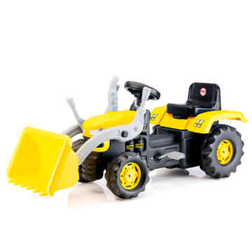 Tracteur-avec-pedales-et-excavateur-Dolu.