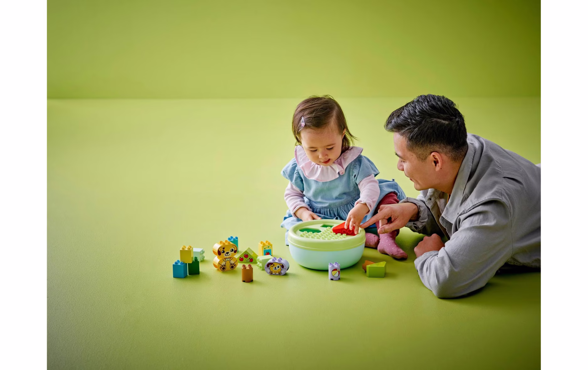la niche du chiot lego