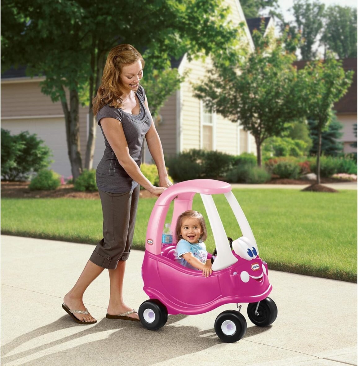 petite voiture rose 1