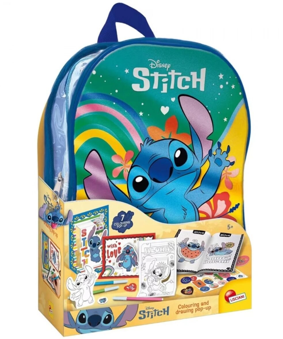 Sac stitch à colorier et dessiner – Lisciani