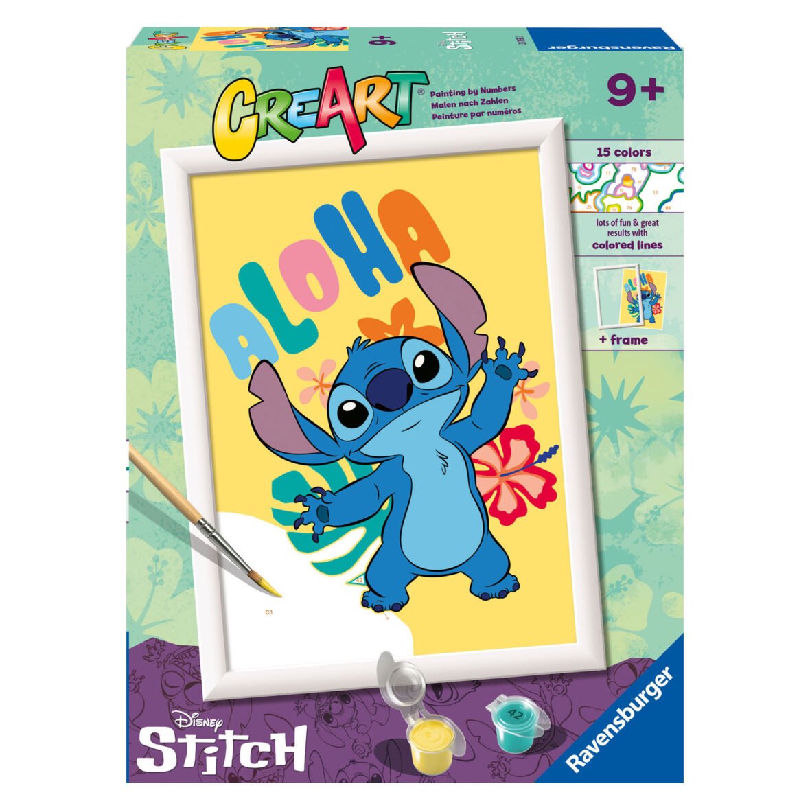 Creart peinture par numéro – Aloha stitch – Ravensburger