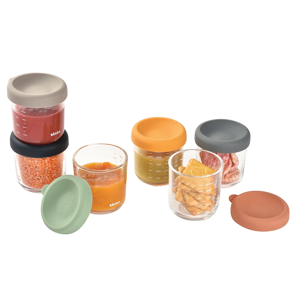 Coffret de 6 portion en verre 250 ml – Béaba