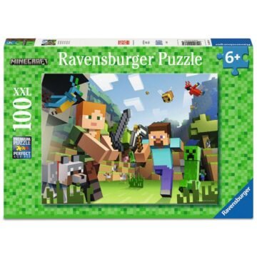 PUZZLE-100-PCS-MINECRAFT