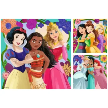 Puzzles-3x49-pieces-disney-princesses