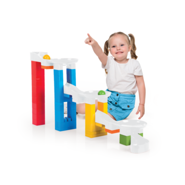 circuit-a-billes-avec-lego-dolu
