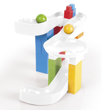 circuit-a-billes-en-lego-dolu