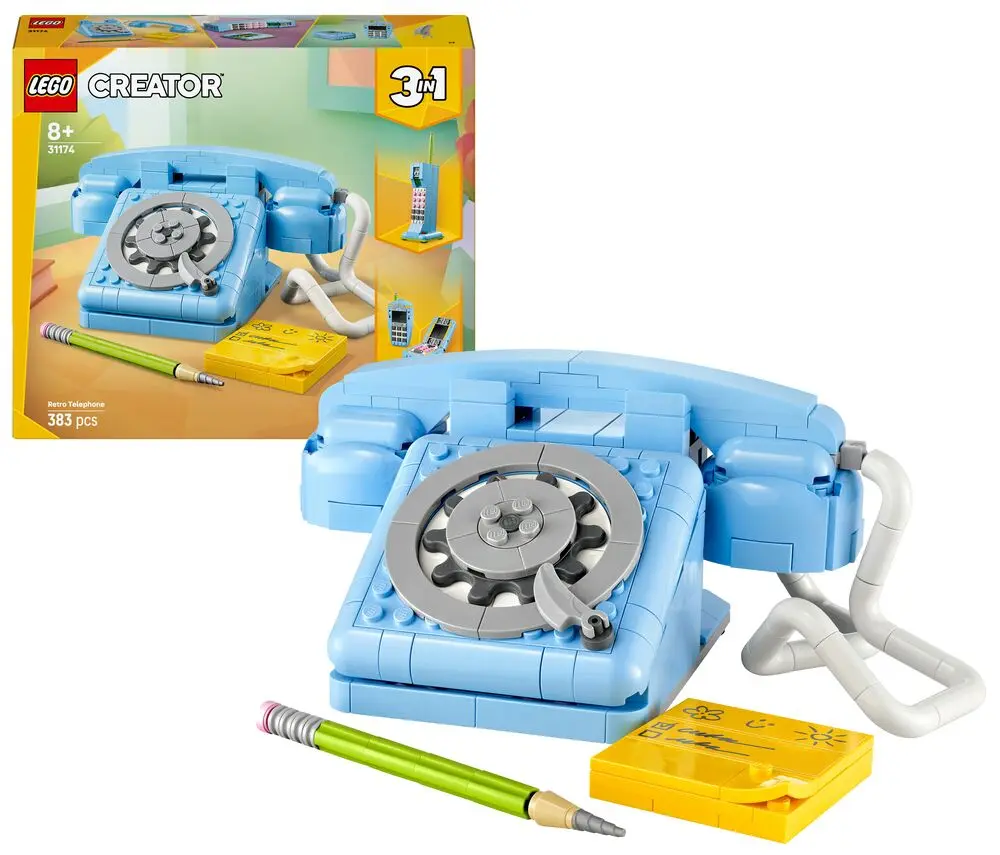 Le téléphone rétro – LEGO