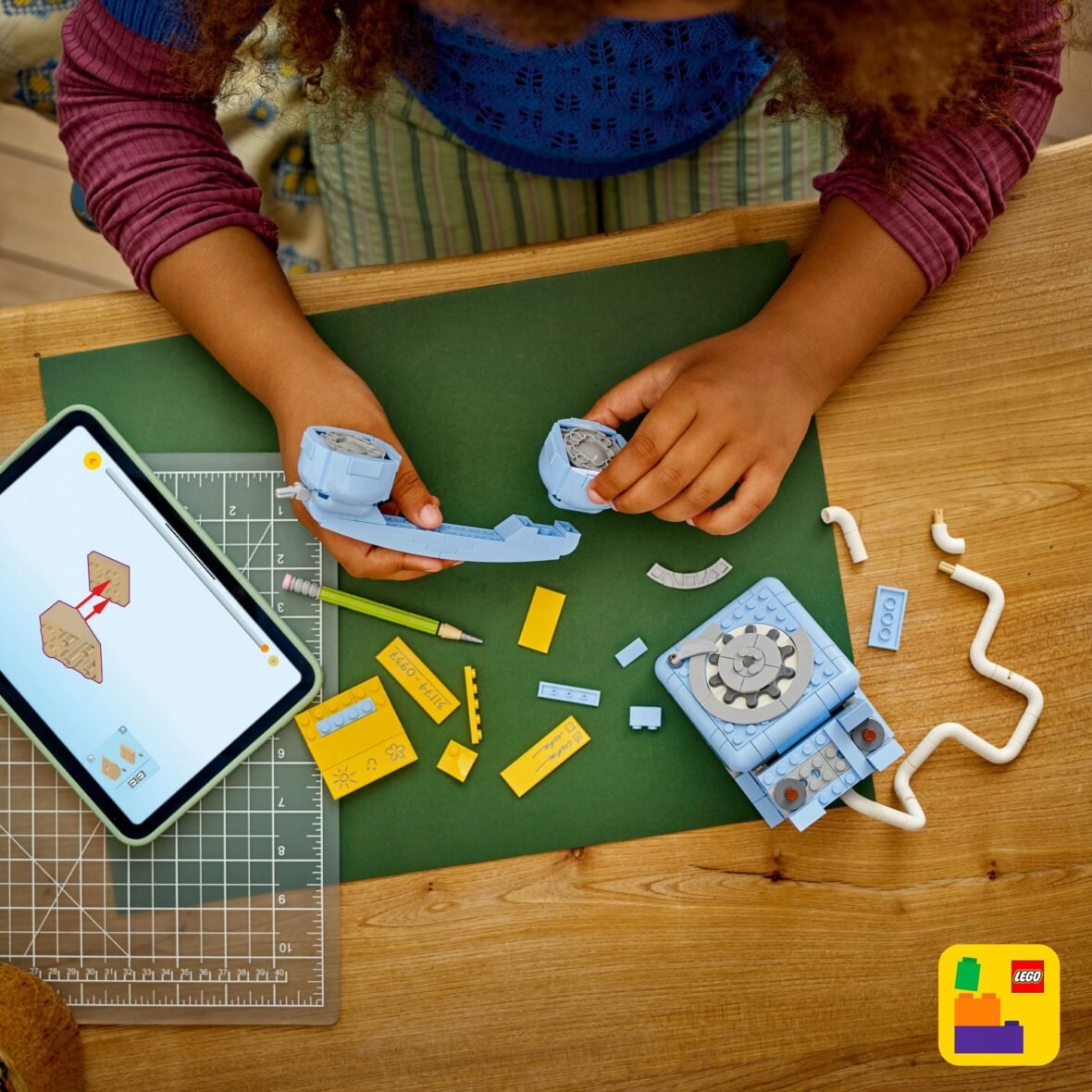 LEGO propose 3 options de construction avec le même lot de briques