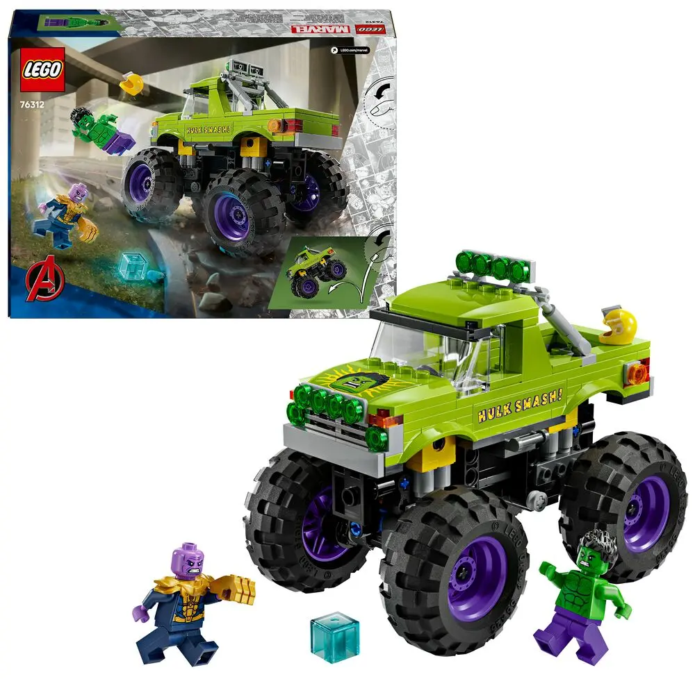Le Tout-terrain de hulk contre thanos – LEGO