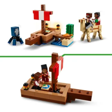Le-voyage-du-bateau-pirate-est-un-set-daventures-LEGO-Minecraft-avec-des-pirates