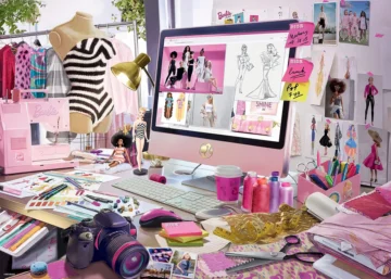 Puzzles-barbie-la-mode-1000-pieces.