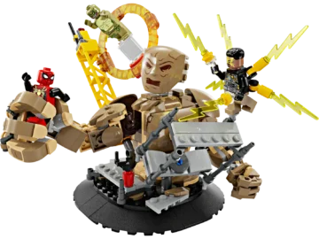 Spider-man-contre-lhomme-sable-la-bataille-finale-LEGO