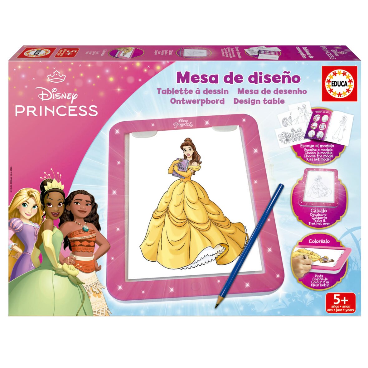 Table design princesses disney – Educa
