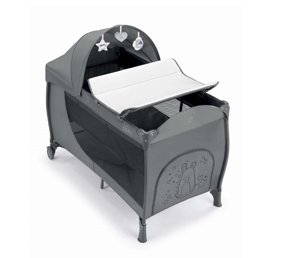 Parc lit daily plus gris – CAM