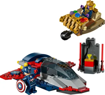 Captain-america-contre-thanos-LEGO