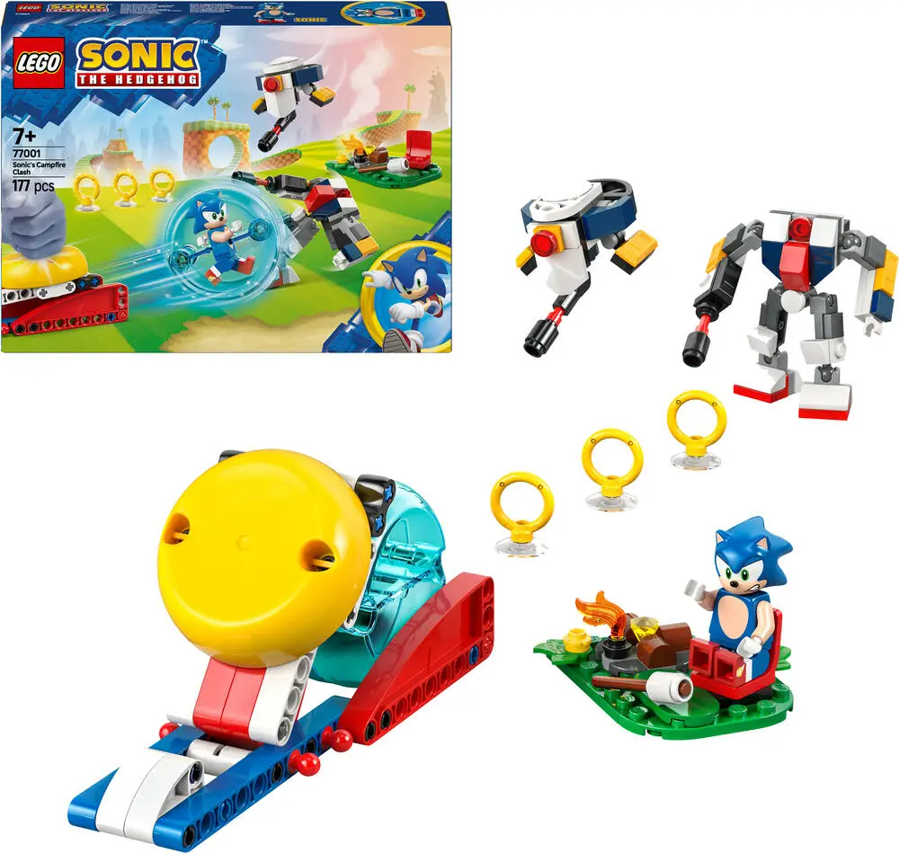 Conflit au feu de camp de sonic – LEGO