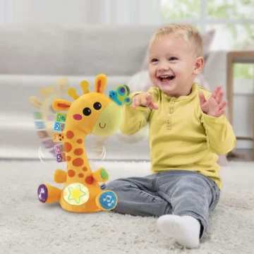 Girafe-Peluche-Interactive-Qui-Parle-et-Chante