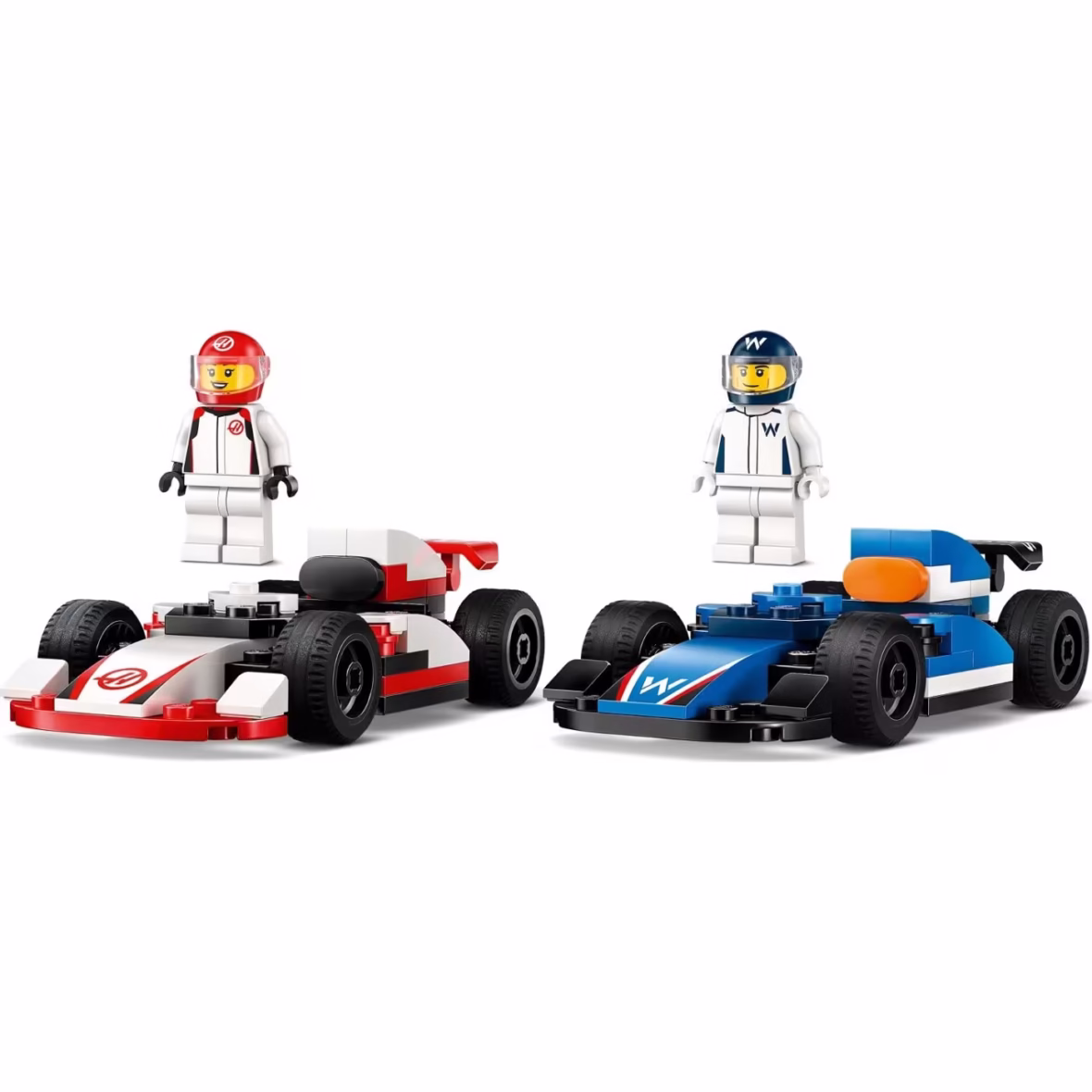 LEGO City Voitures de Course de F1 Williams Racing et Haas F1