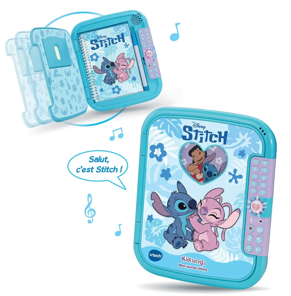 VTech – Disney, KidiSecrets Mon Journal Intime Stitch