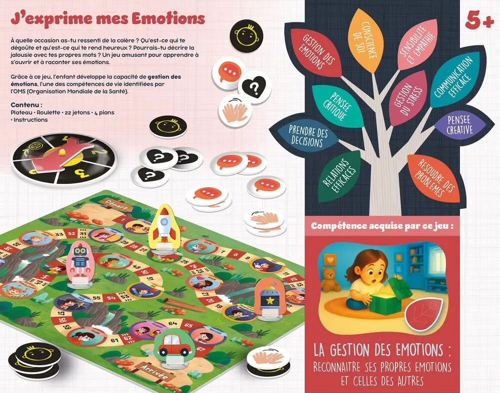 jeux éducatif mes emotons