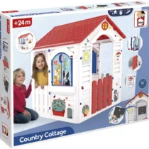 Chalet-avec-tableau-noir-et-tableau-a-craie