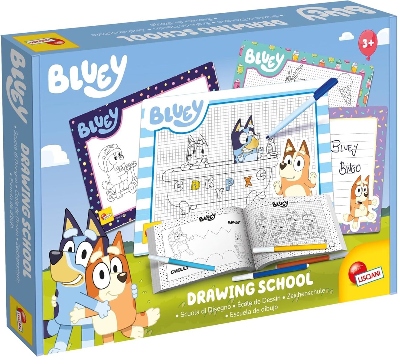 Ecole de dessin bluey – Lisciani
