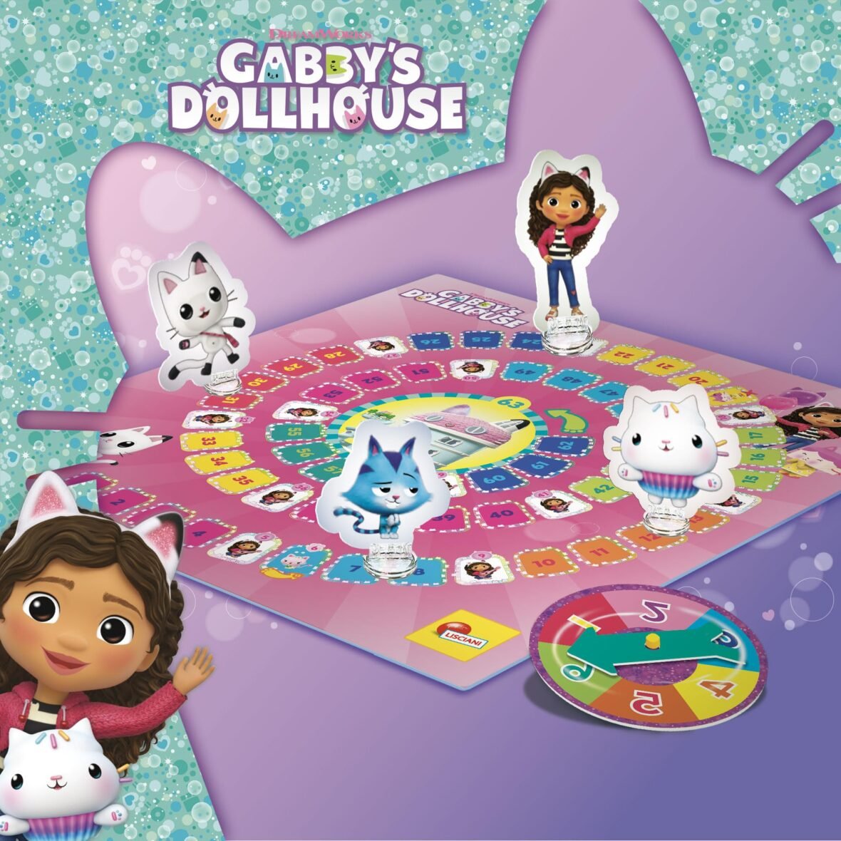 Jeu de l’oie Gabby et la maison magique