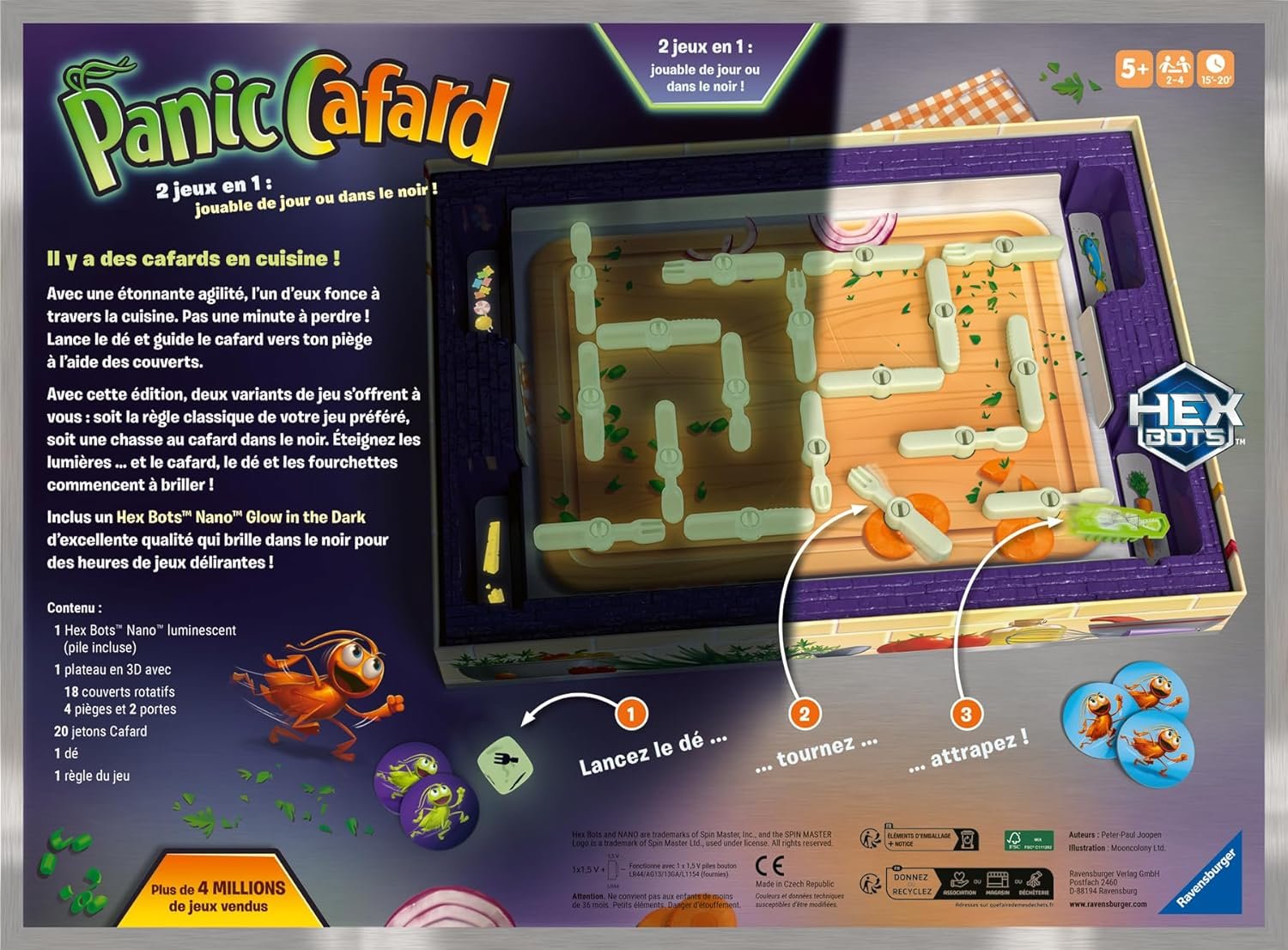 Jouez à panic cafard dans le noir avec cette nouvelle édition