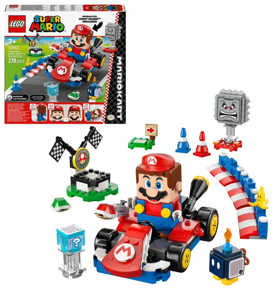 Mario interactif et kart standard – LEGO