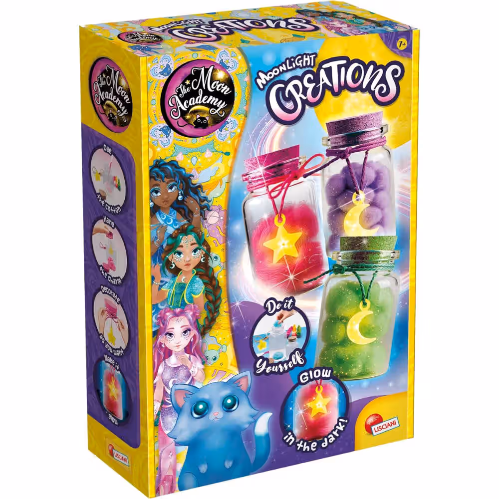 Kit créatif de lunes et d’étoiles – Lisciani