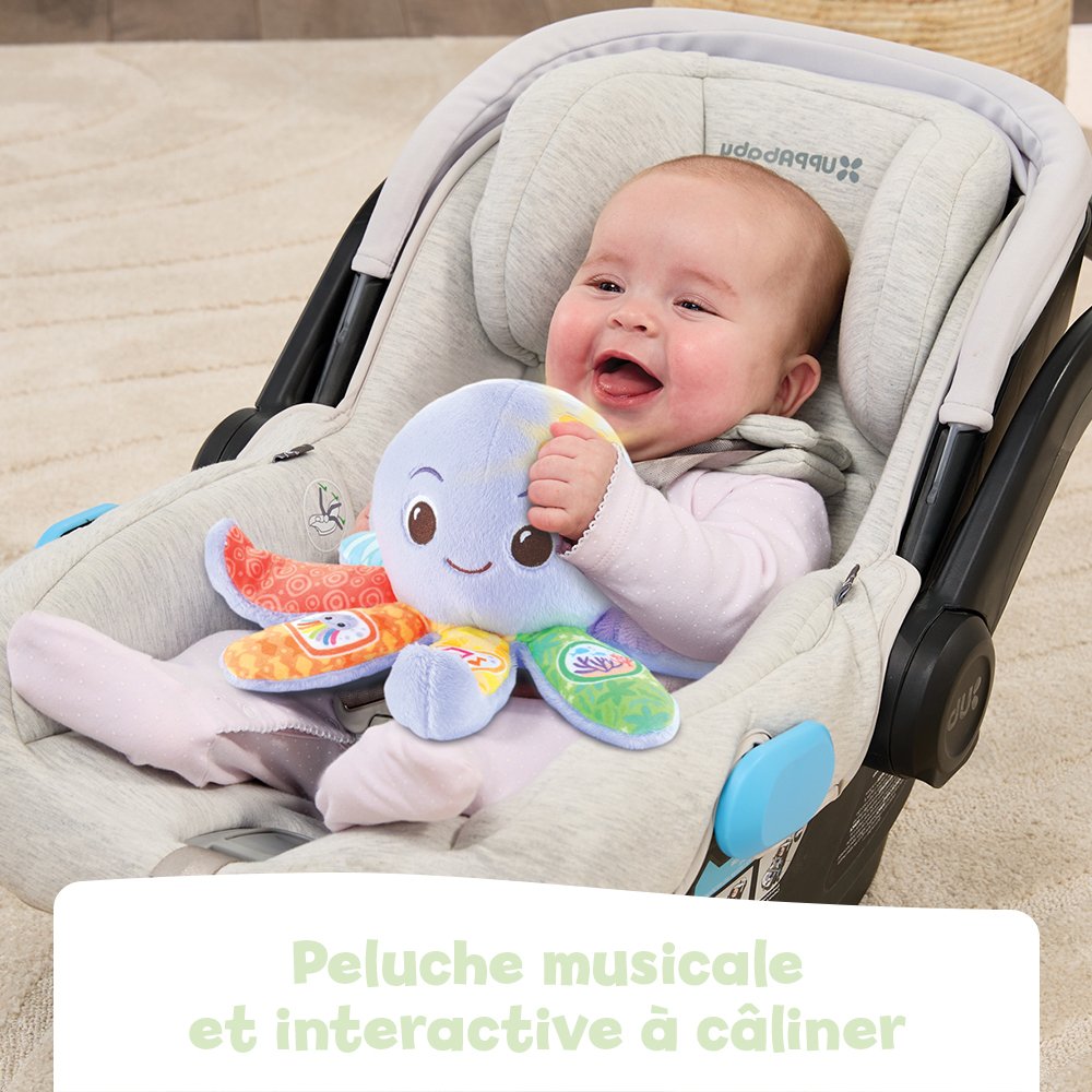 Peluche musicale Lila lumi pieuvre VTech Baby….