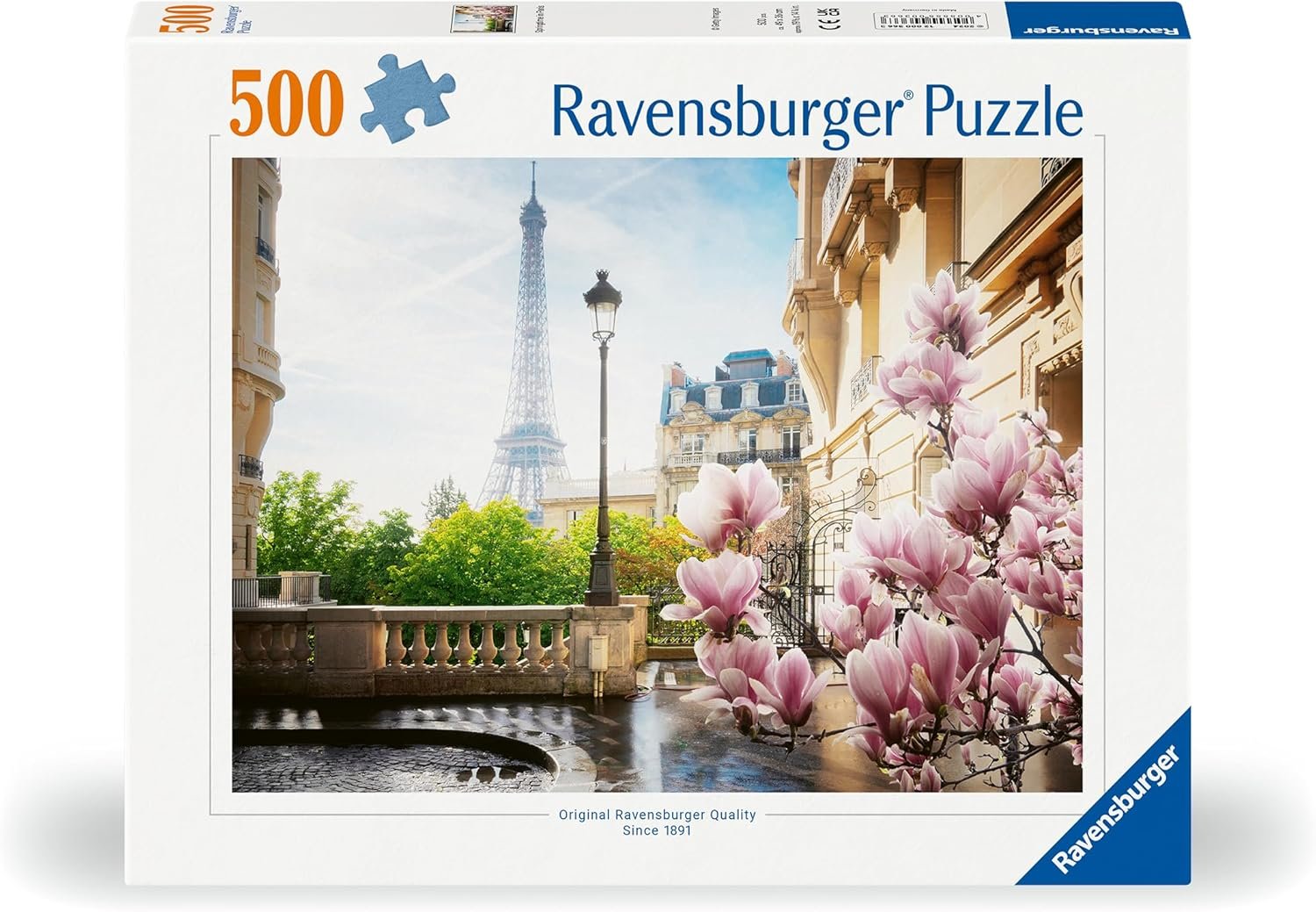 Puzzle le printemps à paris 500 pièces – Ravensburger