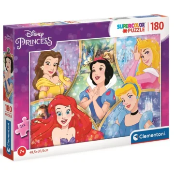 Puzzle-princesses-disney-180-pieces-Clementoni