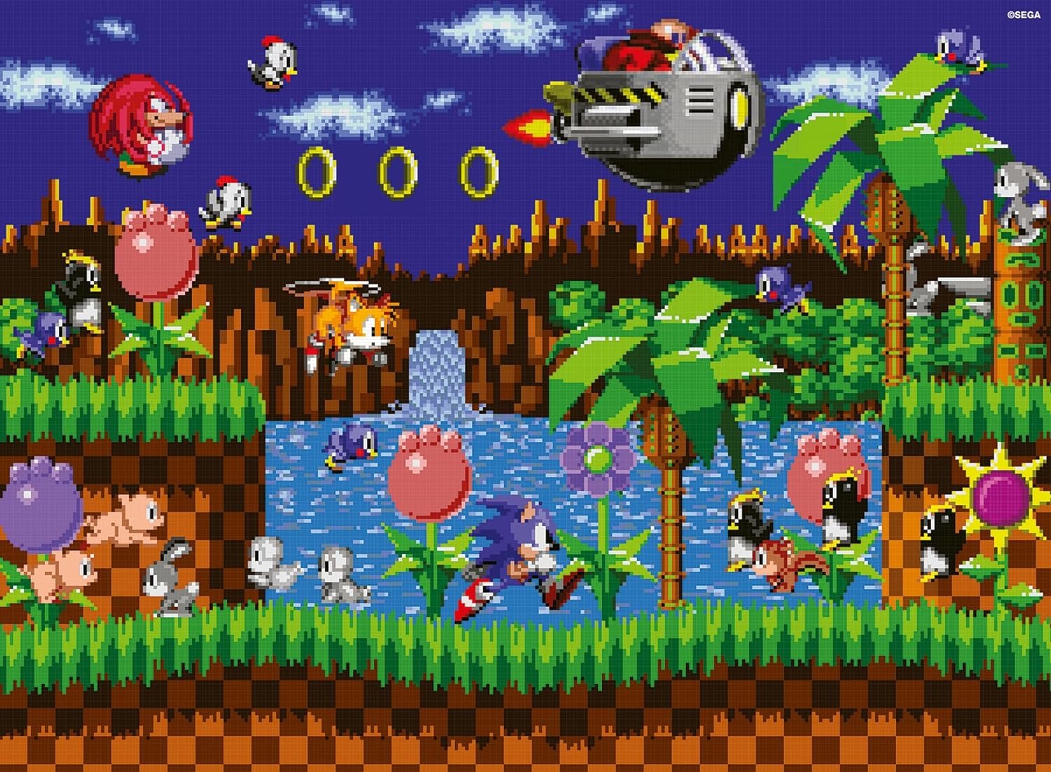 Puzzle sonic 500 pièces – Ravensburger