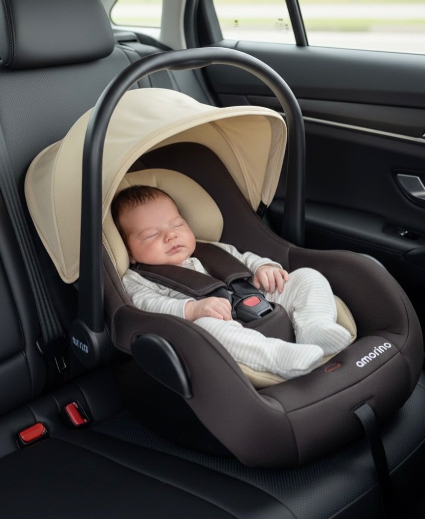 Maxi-cosi siège auto beige – Amorino