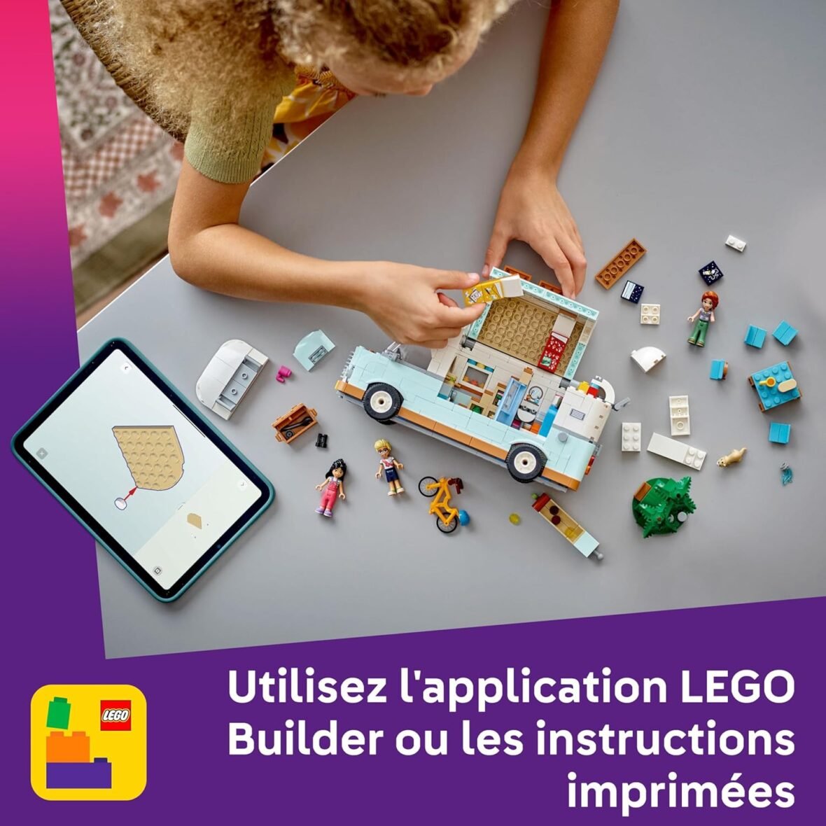 utilisez l’application lego