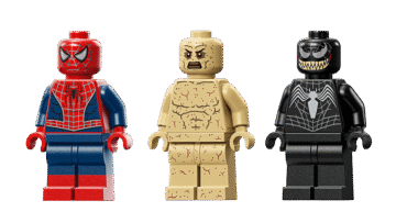 Le combat légendaire entre Spider-Man et Sandman – LEGO