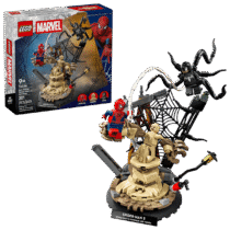 Le combat légendaire entre Spider-Man et Sandman – LEGO