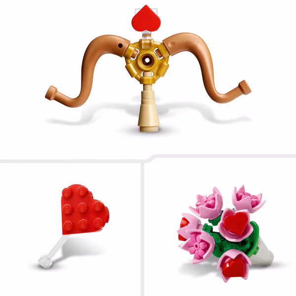 Accessoires Dont Bouquet de Fleurs, Cœur