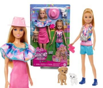 Barbie Coffret Poupée avec Petite Soeur
