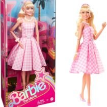 Barbie-Le-Film-Poupee-Mannequin-Articulee-Look-Vintage-en-Robe