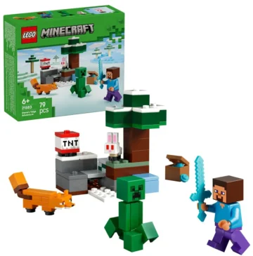 Les aventures de Steve dans la taïga - LEGO